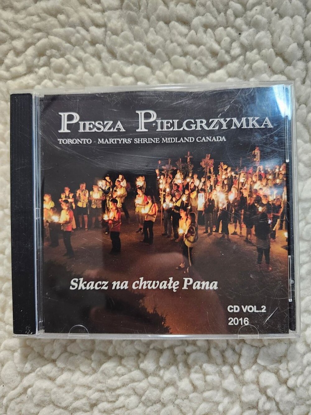 Piesza Pielgrzymka Skacz na chwalę Pana CD 2016 Polish Christian Gospel Album